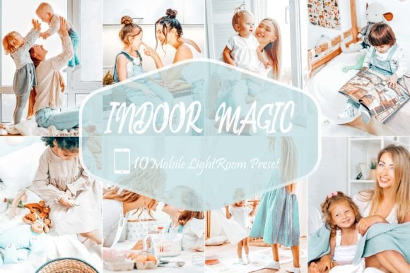 Download 10 Mobile Lightroom Presets,Indoor Magic - Mobile Collection