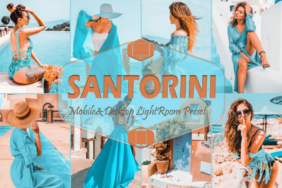 Download 10 Santorini Lightroom Presets, Teal - Lightroom Collection
