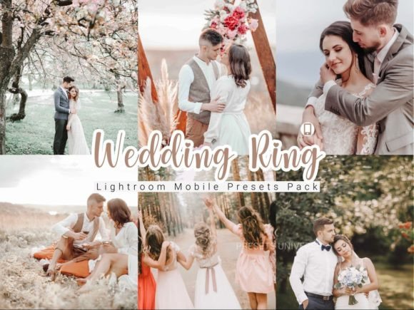 Download 10 Wedding Ring Lightroom Mobile Presets - Mobile Collection
