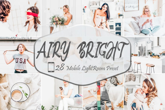 Download 28 Airy Bright Mobile Lightroom Presets - Mobile Collection