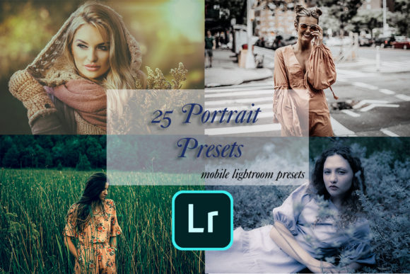 Download 25 Lightroom Mobile Portrait Presets - Mobile Collection