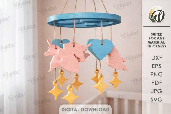 Download Baby Mobile Laser Cut - Premium Resources