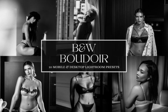 Download B&amp;W Boudoir Lightroom Presets - Lightroom Collection