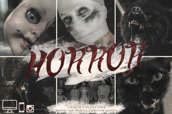 Download 5 Halloween Presets Lightroom Mobile - Mobile Collection