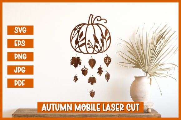 Download Autumn Mobile Laser Cut SVG - Premium Resources