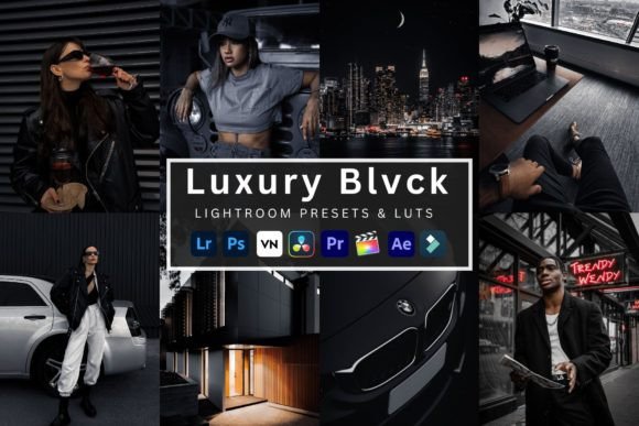 Download Luxury Blvck Lightroom Presets &amp; Luts - Lightroom Collection
