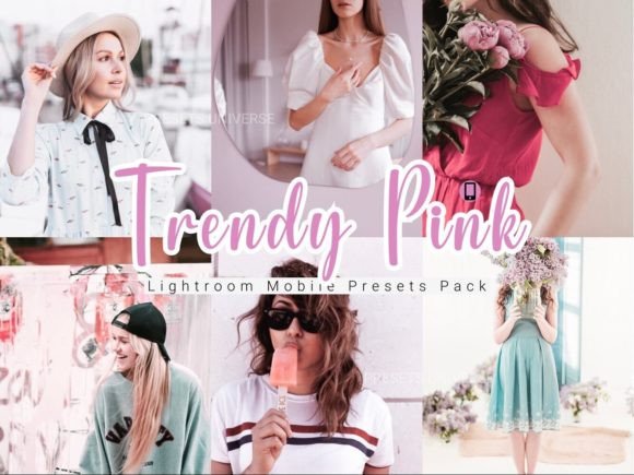 Download 10 Trendy Pink Lighroom Mobile Presets - Mobile Collection