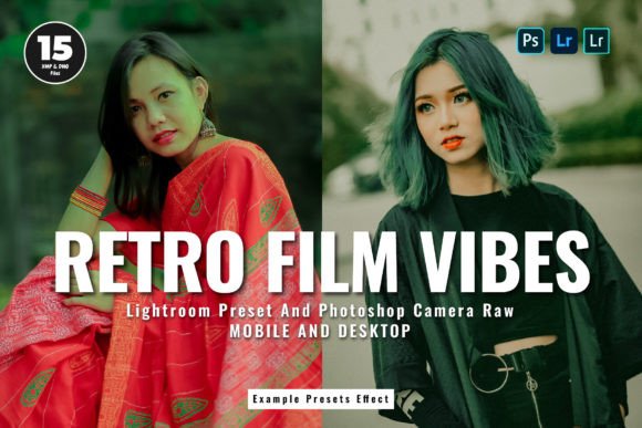 Download 15 Film Retro Vibes Lightroom Presets - Lightroom Collection