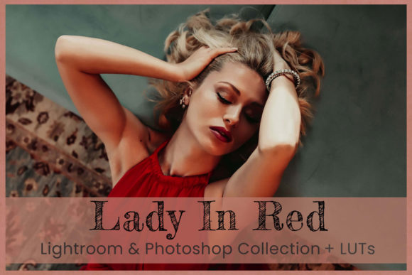 Download Lady in Red Lightroom Photoshop LUT - Lightroom Collection