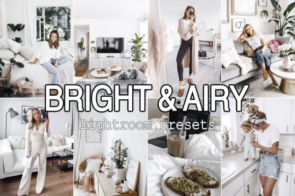 Download 14 Bright &amp; Airy Lightroom Presets - Lightroom Collection