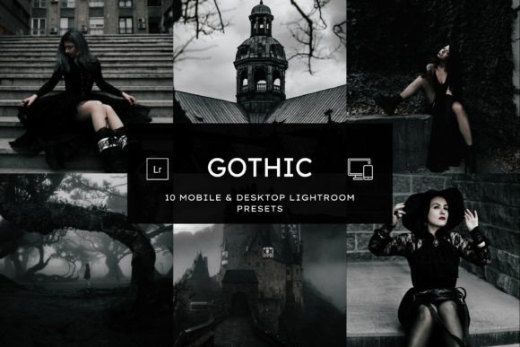 Download 10 Dark Gothic Lightroom Presets - Lightroom Collection