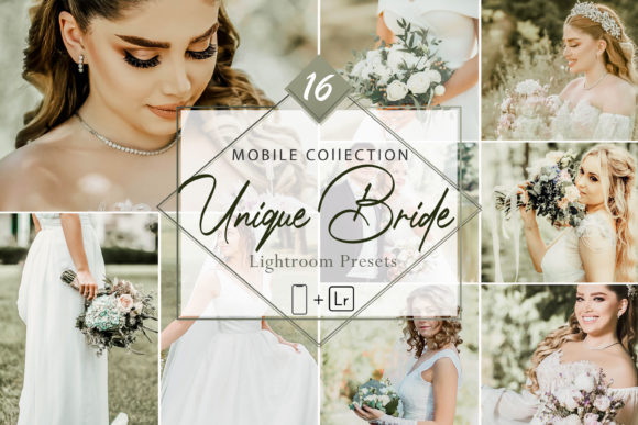 Download 16 Unique Bride Mobile Lightroom Presets - Mobile Collection