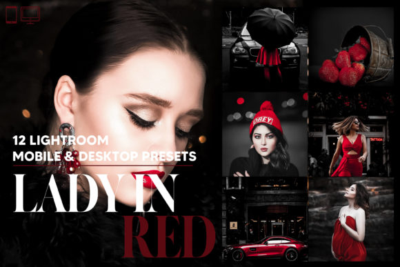 Download Lady in Red Lightroom Presets - Lightroom Collection